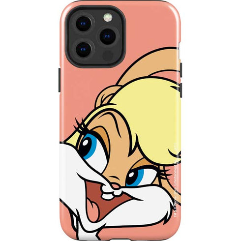 Looney Tunes Lola Bunny Zoomed In iPhone 13 Pro Max Impact Case
