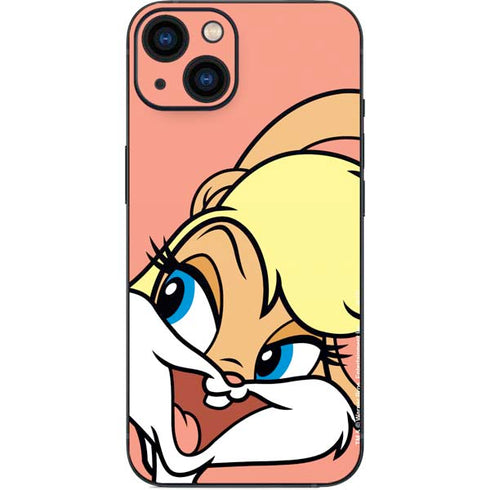 Looney Tunes Lola Bunny Zoomed In iPhone 13 Skin