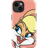 Looney Tunes Lola Bunny Zoomed In iPhone 14 Plus Impact Case