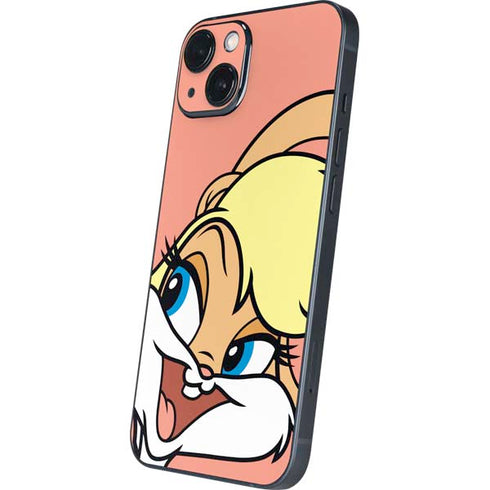 Looney Tunes Lola Bunny Zoomed In iPhone 15 Plus Skin
