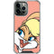 Looney Tunes Lola Bunny Zoomed In iPhone 14 Pro Max Clear Case