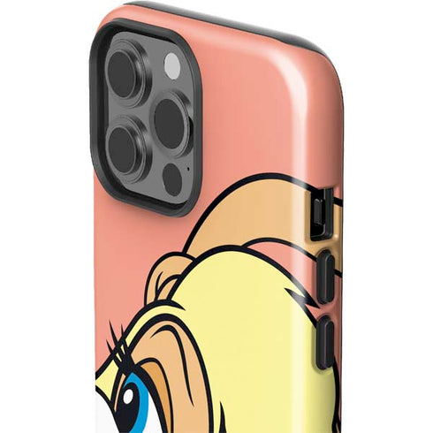 Looney Tunes Lola Bunny Zoomed In iPhone 15 Pro Max Impact Case