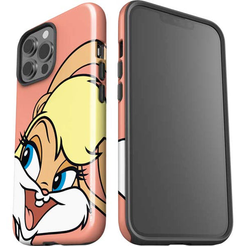 Looney Tunes Lola Bunny Zoomed In iPhone 15 Pro Max Impact Case