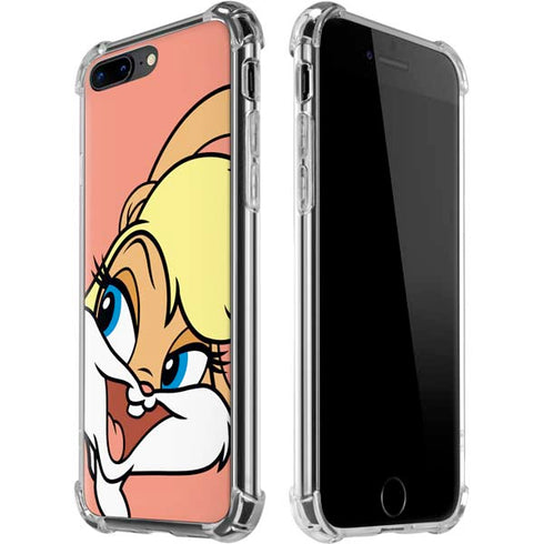 Looney Tunes Lola Bunny Zoomed In iPhone 7/8 Plus Clear Case