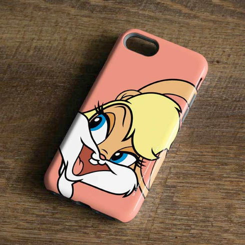 Looney Tunes Lola Bunny Zoomed In iPhone 8 Pro Case