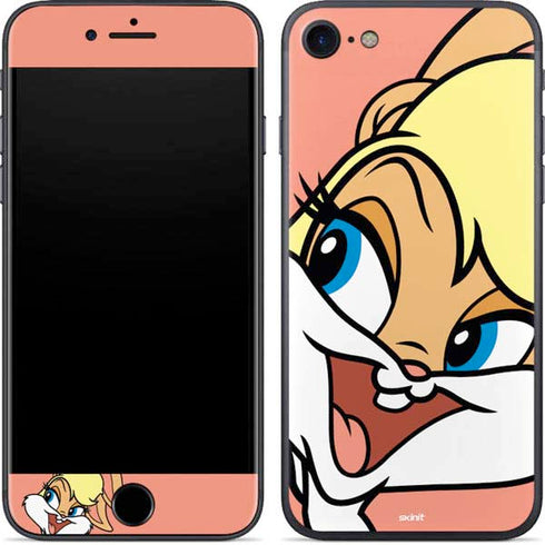 Looney Tunes Lola Bunny Zoomed In iPhone 8 Skin