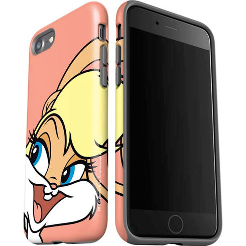 Looney Tunes Lola Bunny Zoomed In iPhone SE (2nd & 3rd Gen) Pro Case