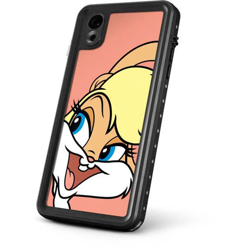 Looney Tunes Lola Bunny Zoomed In iPhone XR Waterproof Case