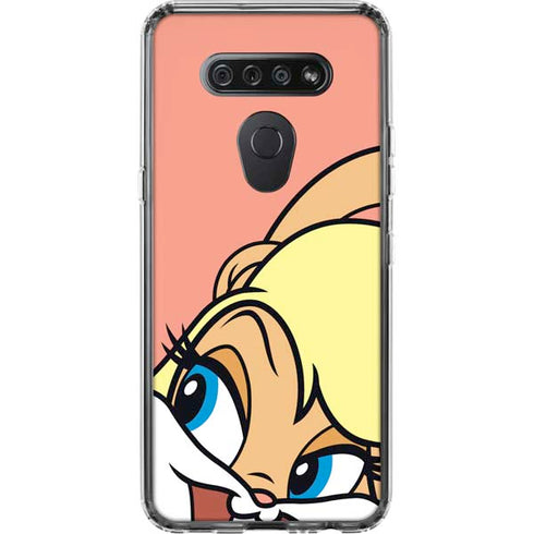 Looney Tunes Lola Bunny Zoomed In LG K51/Q51 Clear Case