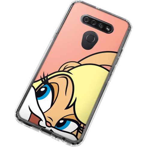 Looney Tunes Lola Bunny Zoomed In LG K51/Q51 Clear Case