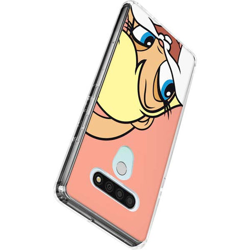 Looney Tunes Lola Bunny Zoomed In LG Stylo 6 Clear Case