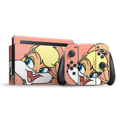 Looney Tunes Lola Bunny Zoomed In Nintendo Switch Bundle Skin