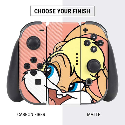 Looney Tunes Lola Bunny Zoomed In Nintendo Switch Bundle Skin