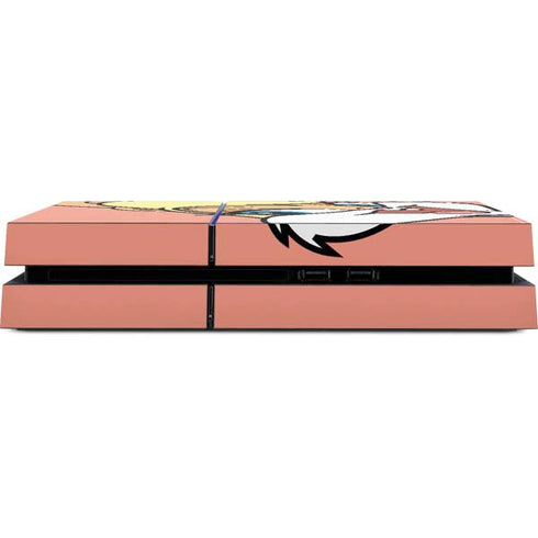 Looney Tunes Lola Bunny Zoomed In PS4 Console Skin
