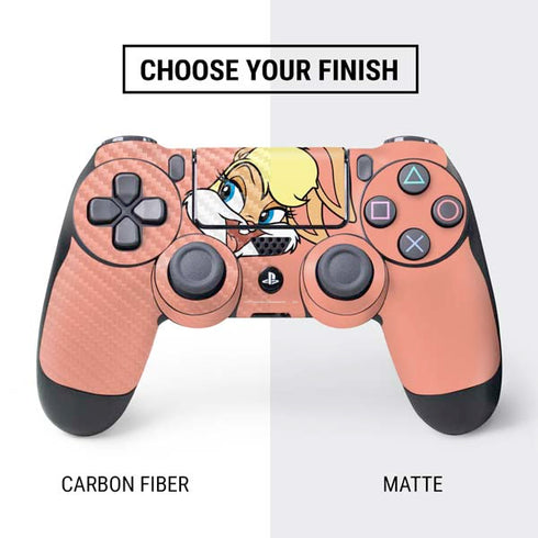 Looney Tunes Lola Bunny Zoomed In PS4 Controller Skin