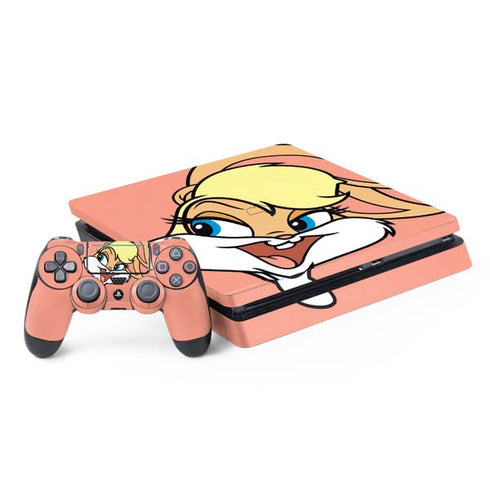 Looney Tunes Lola Bunny Zoomed In PS4 Slim Bundle Skin