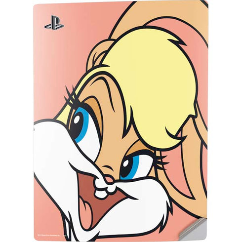 Looney Tunes Lola Bunny Zoomed In PS5 Digital Edition Console Skin