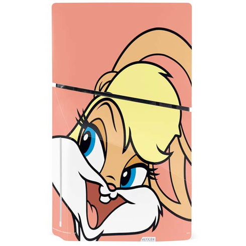 Looney Tunes Lola Bunny Zoomed In PS5 Slim Disk Console Skin