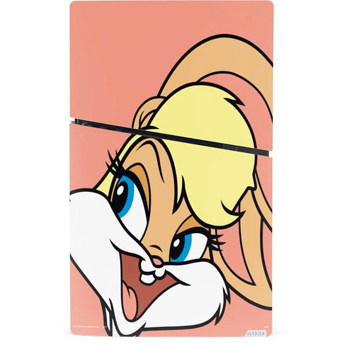 Looney Tunes Lola Bunny Zoomed In PS5 Slim Digital Edition Console Skin