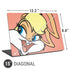 Looney Tunes Lola Bunny Zoomed In Universal Laptop 15in (12.2 x 8.8in) Skin