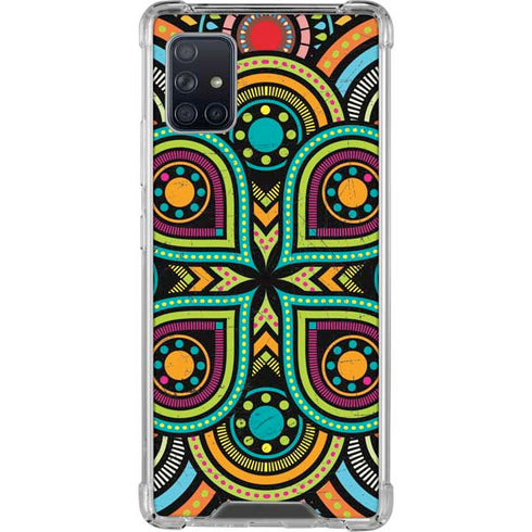 Look Deeper Colored Galaxy A51 5G Clear Case