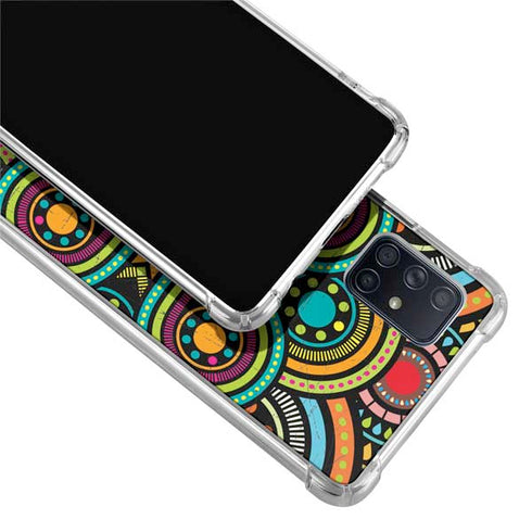 Look Deeper Colored Galaxy A51 5G Clear Case