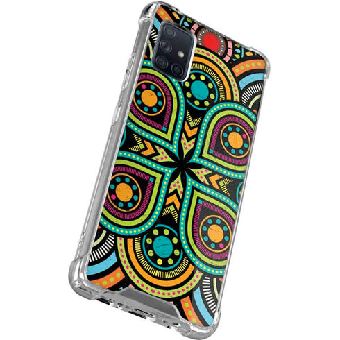 Look Deeper Colored Galaxy A51 5G Clear Case