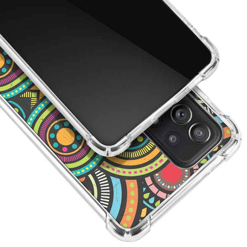 Look Deeper Colored Galaxy A52 5G Clear Case