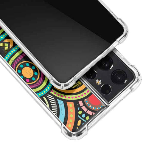 Look Deeper Colored Galaxy S21 Ultra 5G Clear Case