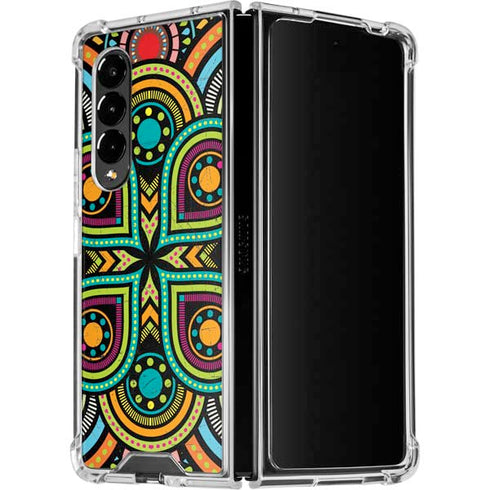 Look Deeper Colored Galaxy Z Fold4 5G Clear Case