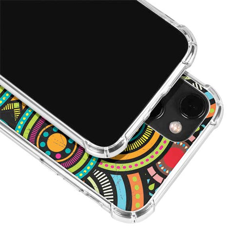 Look Deeper Colored iPhone 14 Plus Clear Case