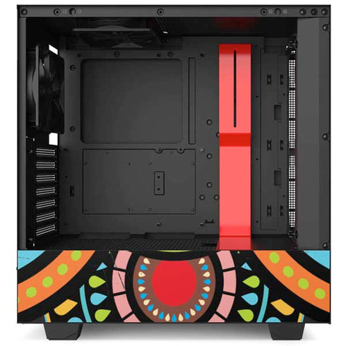 Look Deeper Colored NZXT H510 Compact ATX Mid-Tower Case Skin