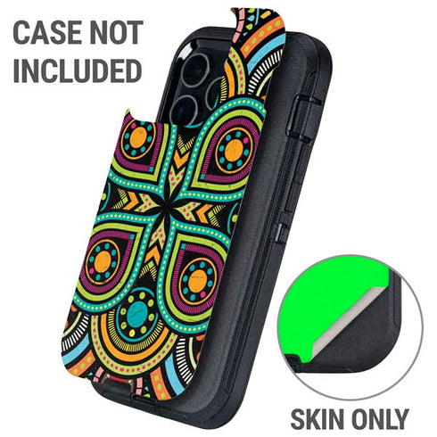 Look Deeper Colored Otterbox Defender iPhone Skin
