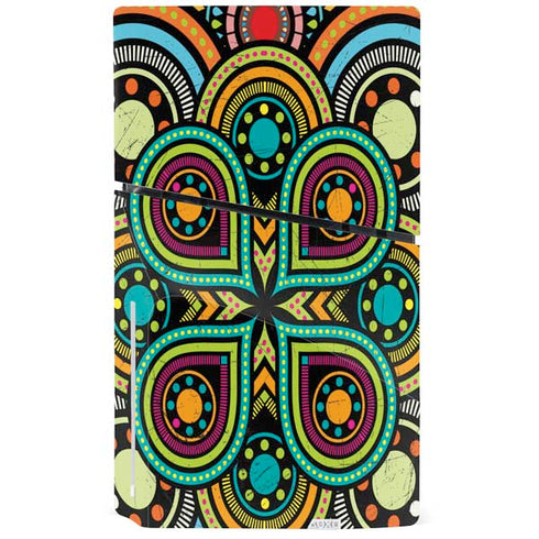 Look Deeper Colored PS5 Slim Disk Console Skin