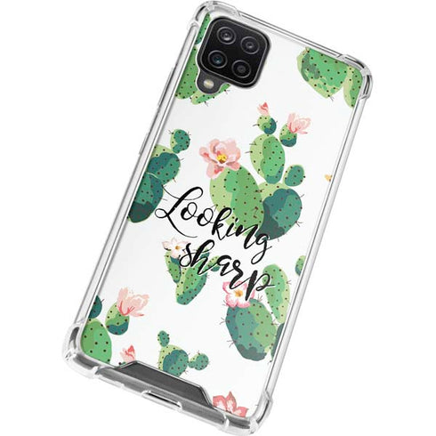 Looking Sharp Galaxy A12 Clear Case