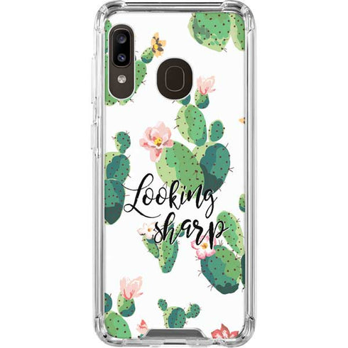 Looking Sharp Galaxy A30 Clear Case