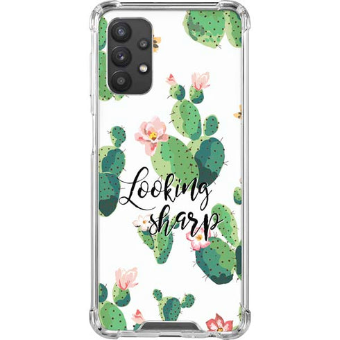 Looking Sharp Galaxy A32 5G Clear Case