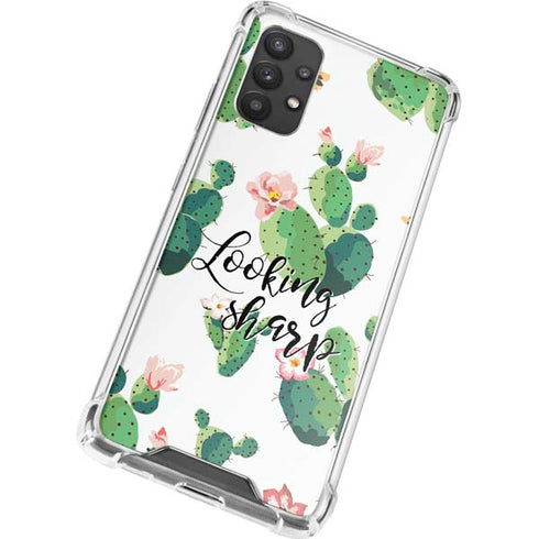 Looking Sharp Galaxy A32 5G Clear Case