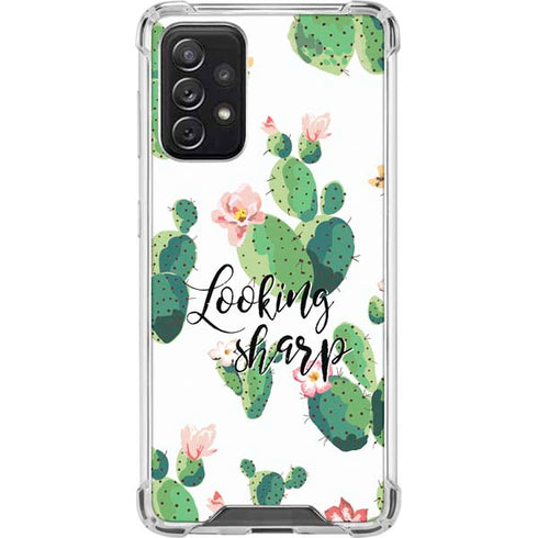 Looking Sharp Galaxy A72 5G Clear Case