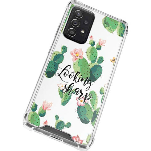 Looking Sharp Galaxy A72 5G Clear Case