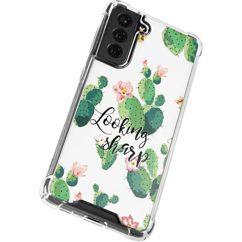 Looking Sharp Galaxy S21 FE Clear Case