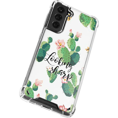 Looking Sharp Galaxy S21 Plus 5G Clear Case