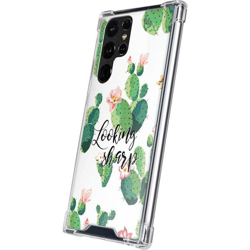 Looking Sharp Galaxy S22 Ultra Clear Case
