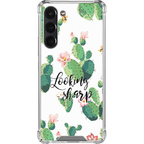 Looking Sharp Galaxy S23 Plus Clear Case