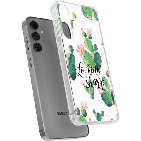 Looking Sharp Galaxy S24 Plus Clear Case