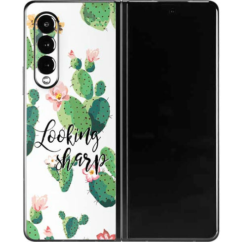 Looking Sharp Galaxy Z Fold3 5G Skin