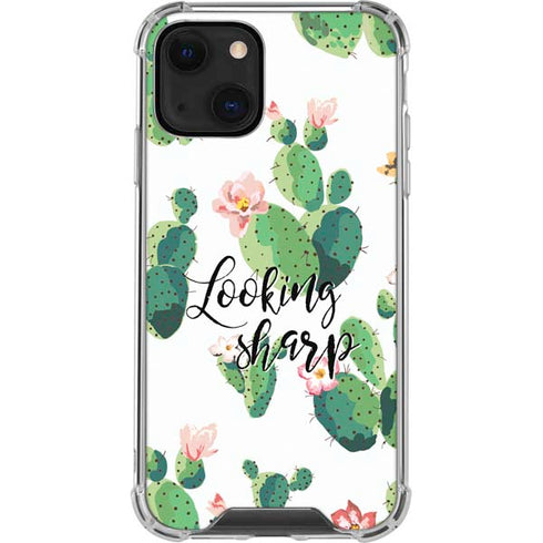 Looking Sharp iPhone 14 Plus Clear Case
