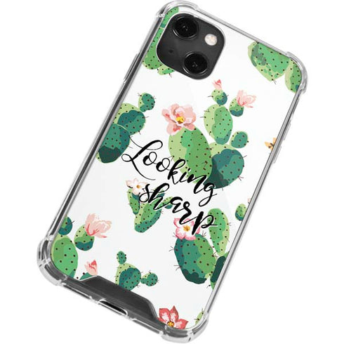 Looking Sharp iPhone 14 Plus Clear Case