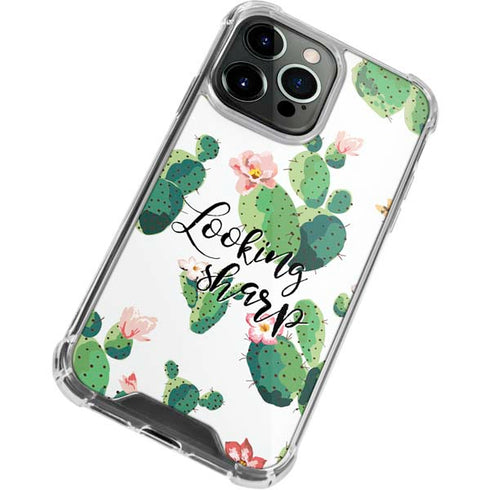 Looking Sharp iPhone 14 Pro Clear Case