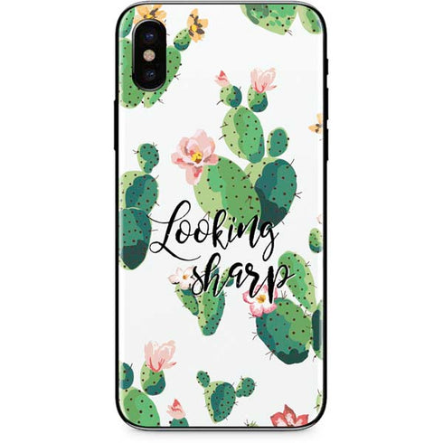 Looking Sharp iPhone X Skin